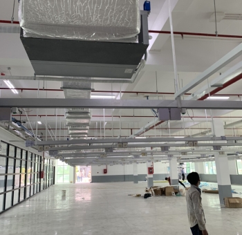 THI CÔNG CHO NHÀ MÁY MAY VẢI