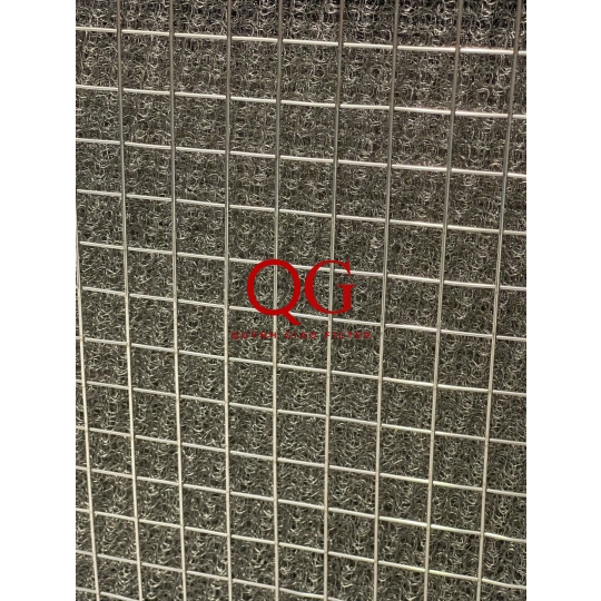 KHUNG LỌC BÙI NHÙI INOX 304 LỌC HƠI DẦU ( DEMISTER FILTER )